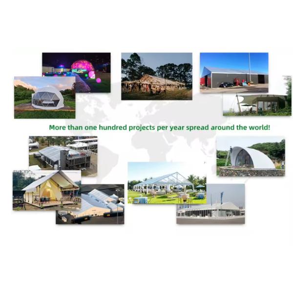 Наружные белые свадебные большие палатки из алюминия