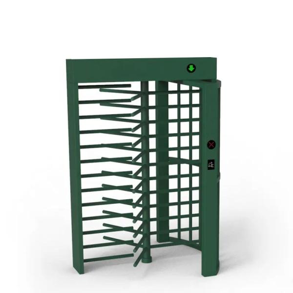 Single Lane Full Height Security Turnstiles Custom RAL Pantone Color