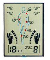 Traitement médical TN affichage LCD 1/4 tableau graphique LCD