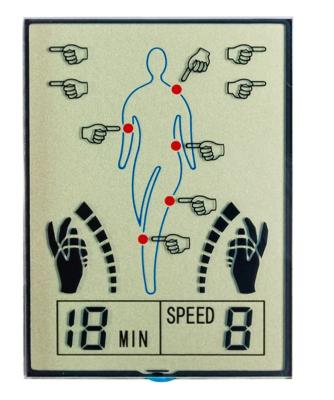Medical Treatment TN LCD Display Duty 1/4 Graphic LCD Panel
