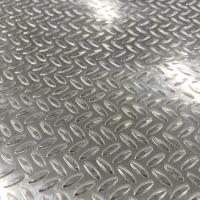 Alumínio dobro Diamond Plate Sheets do preto de Diamond Aluminum Sliver Mesh Sheet