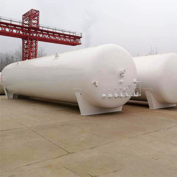 LNG Pressure Storage Tank 0.8mpa , Q345R Liquid Nitrogen Tank Storage