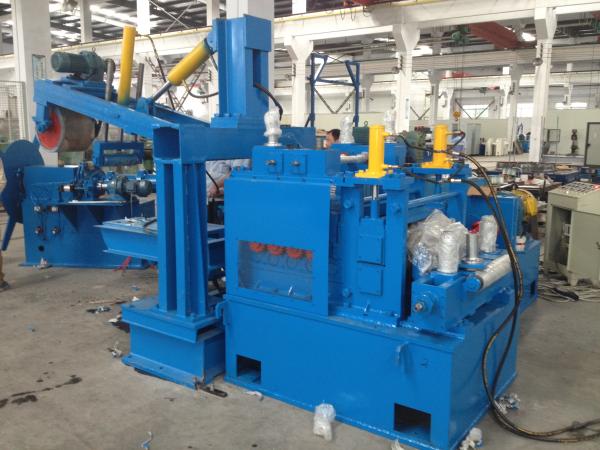 High Frequency Steel ERW Tube Mill Line Automatic Pipe Welding Machine