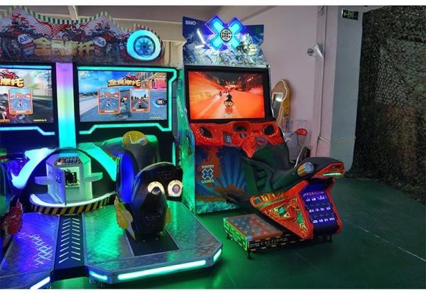 Customizable Motorcycle Game Simulator Environment Friendly For Amusement