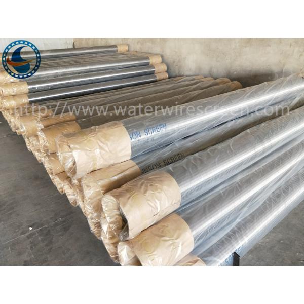 Johnson Stainless Steel Wire Wrapped Screen For Water Filtering Industry