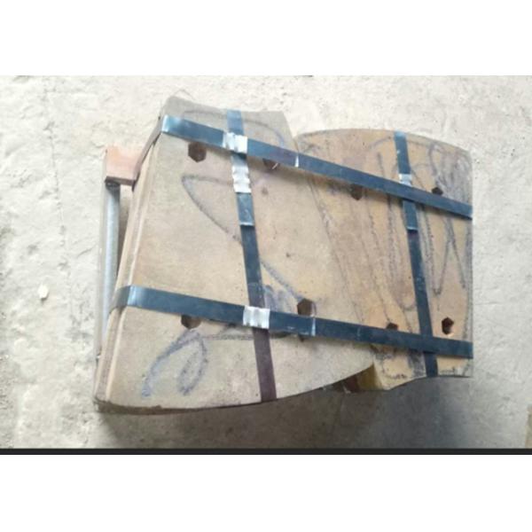 High Mangnese Steel Cement Mill Shell Liners For Ball / Rod Mill Machine