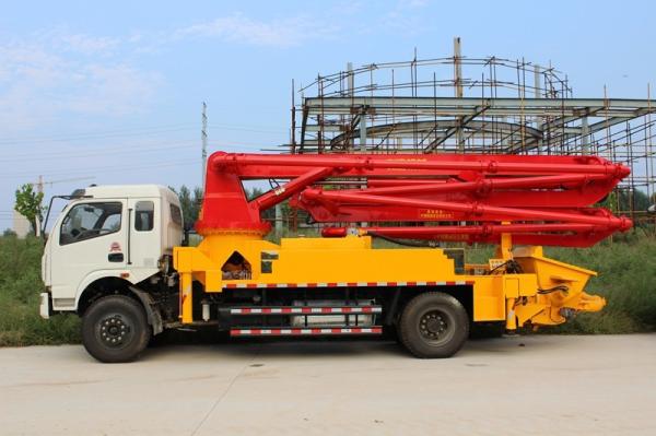25m Dongfeng Heavy Duty Concrete Pump Truck for Aerial Transport Concrete for Sale