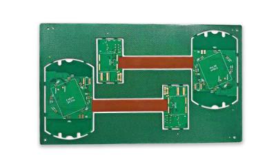 PWB flexível rígido de 4 camadas para o jogo instantâneo conduzido de Hasl do amplificador da tira