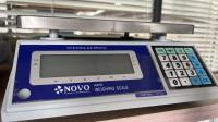 Balanza de pesaje digital de 22 mm de altura para pesajes pesados con protección IP44
