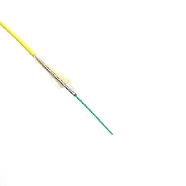 OM2 Indoor Outdoor Armored Fiber Single Core 3.0 SM Armored Fiber Optic Cable