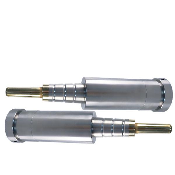 Custom CNC Machining Parts Collapsible Core Helical Spindle Nozzle and Sprue Sleeve