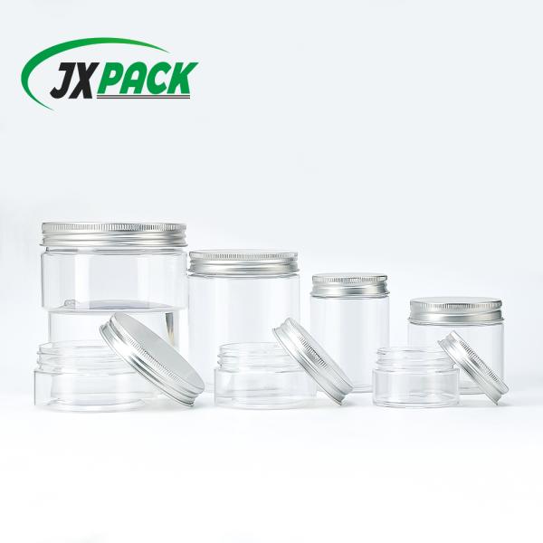 Custom Food-Grade PET Wide-Mouth Bottle with Screw Cap