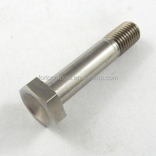 Sprint Car 5/16-24 x 1-1/2 UNF Titanium Hex Head Bolt DIN Standard made of 6AL-4V Titanium Alloy with Natural Finish