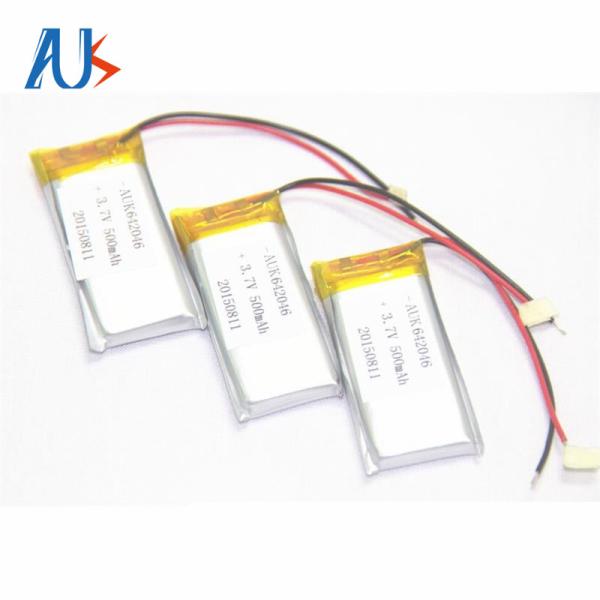 1S1P Bateria LiPo 642046 3.7V 500mAh Bateria LiPo Personalizar