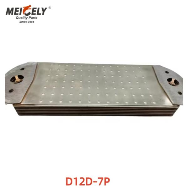 High-Quality Excavator Parts Engine Oil Cooler D12D-7P 20700516 20712461 20745961 1675774
