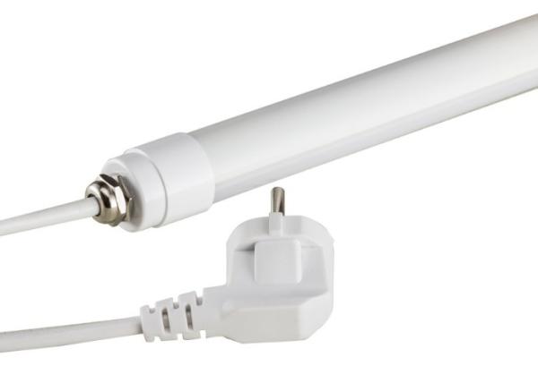 IP65 Waterproof T8 LED Tube Light 0.6M 1.2M 1.5M 10W 18W 24W AC95-265V 100-110Lm per watt PF>0.9 CRI>80 3 years warranty