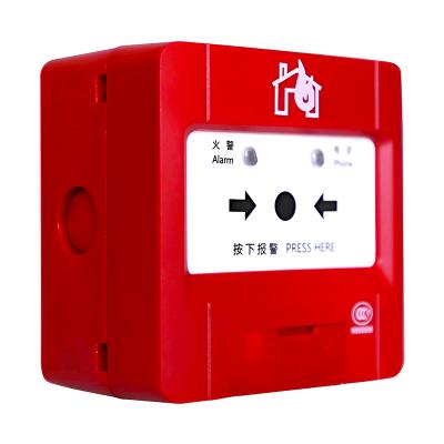Fire Alarm Emergency Start Stop Push Button Station