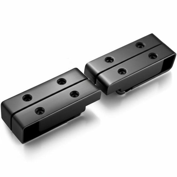 Stainless Steel Glass Shower Hinge for Frameless Enclosures 8-12mm Glass Thickness