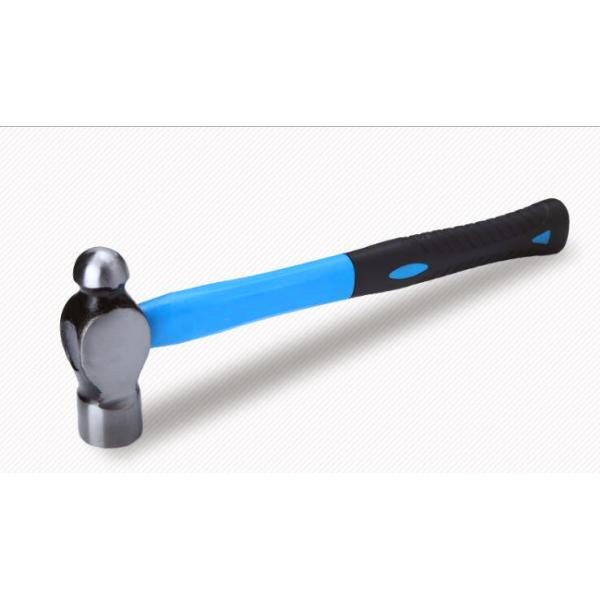 Ball hammer(XL0049-3) with polishing surface,fiberglass handle and good price.