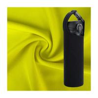 Fabricado em tecido de poliéster 100% de lado duplo para roupas e mouse pad