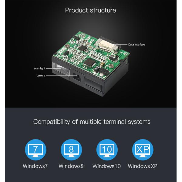 O módulo do varredor do Ccd de Android 5,1 PDA, módulo portátil do leitor do código de barras encaixou o motor da varredura