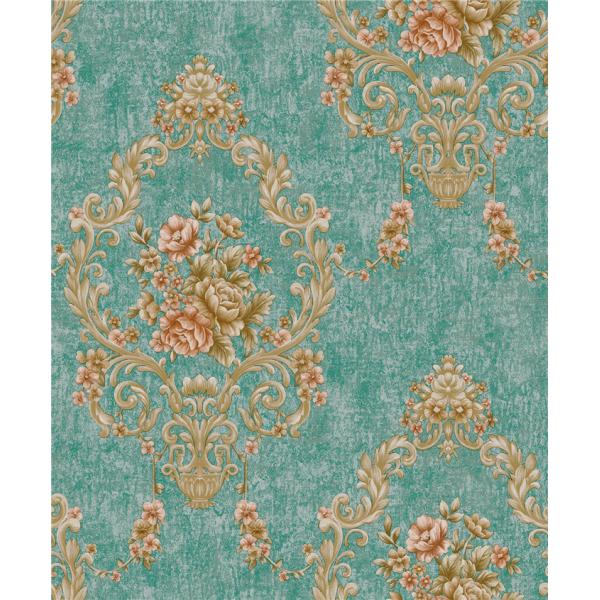 0.53mx10m Luxury Plain Non Woven Wallpaper For Home Interior , Sound Absorbing