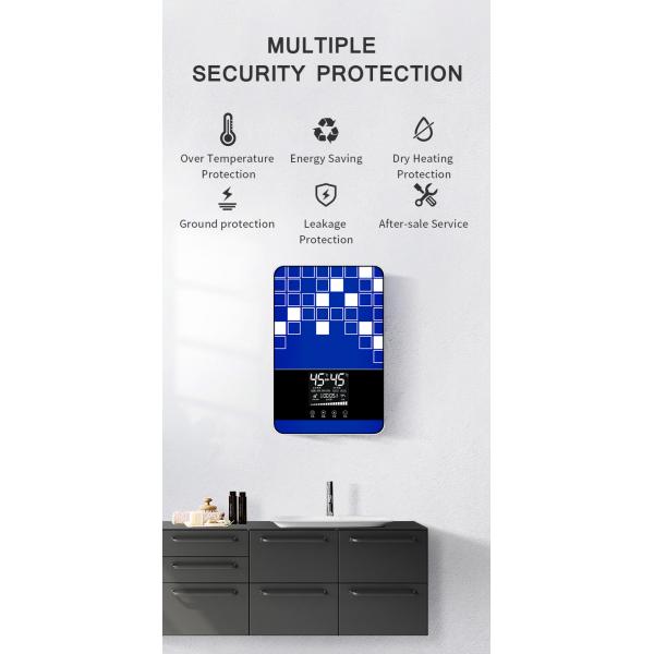 8000W Heating Instant Hot Water Heater Stainless Steel Wall Mounted