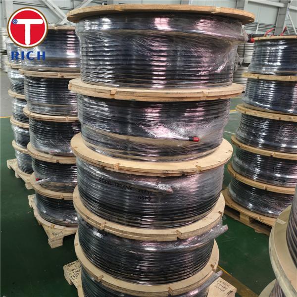 304 PVC Coated BA Stainless Steel Coiled Tubing For Water Supply