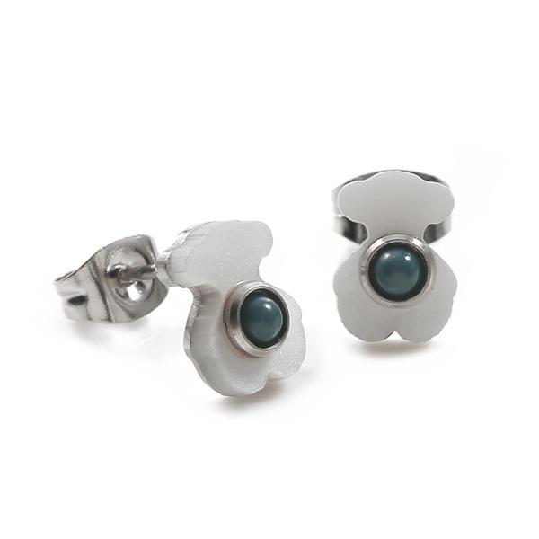 Animal Cute 316L Stainless Steel Earrings Girl Gold Plated Jewelry