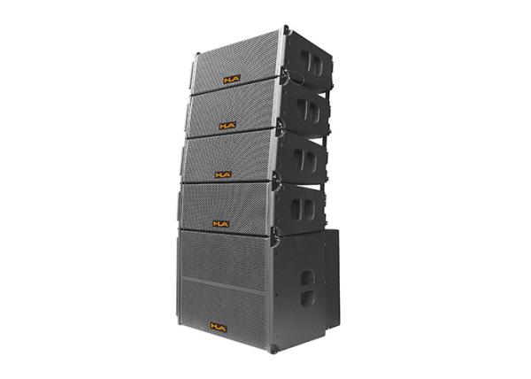 Dual 8 Inch Prosound DJ Equipment Active line array speaker with Black Sand