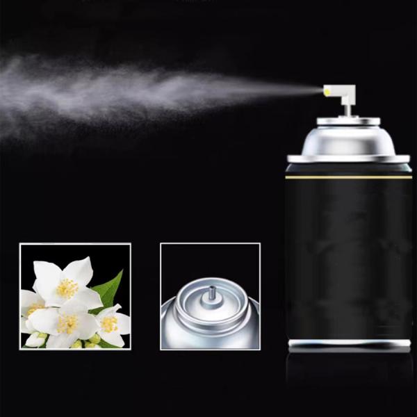 High-Performance One Inch Air Freshener Metered Valve with Silver Aluminum Metal Type