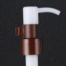 Pompe à lotion crème PP 20/410, pompe à vis en plastique 0,7 ml, couleur personnalisée (MC-143)