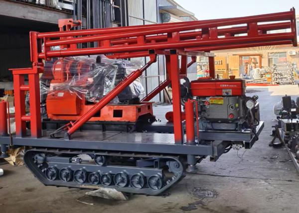 Rubber Tracked GY200 Core Drilling Machines Can Drill Rock Layers