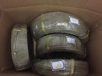 SAE100 R1 4 trançou a mangueira trançada PTFE para a superfície de Corrguated do óleo hidráulico