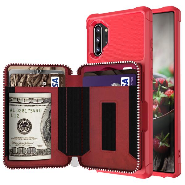 Случай бумажника телефона восхитительного кожаного случая телефона карты противоударный роскошный