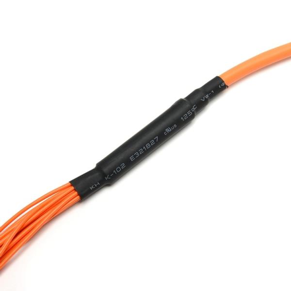 12 Core Fiber Optic Patch Cord , 3m 10Gb Fiber Optic Cable Lc To Lc