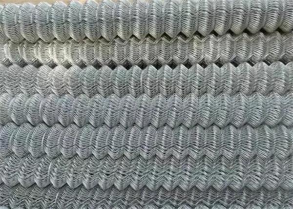 8FT 25m Diamond Chain Link Fence Mesh Fencing Hot Dipped Galvanized
