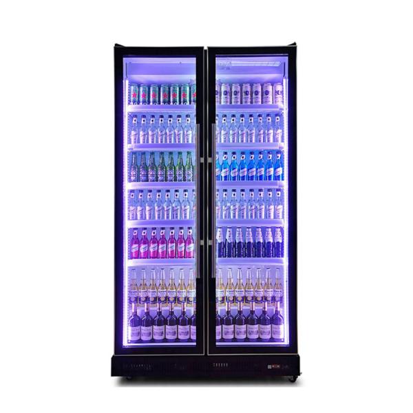 Chiller comercial 220V / 110V com R290 Ajustável 5 camadas Prateleiras