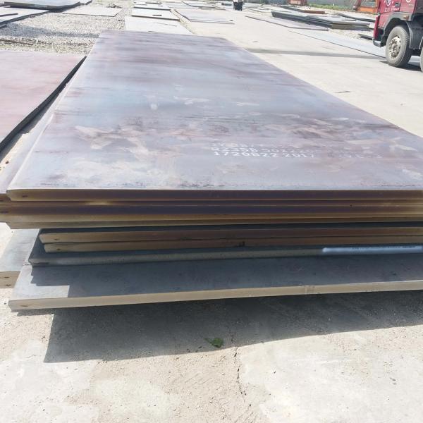 A106 Ss400 A36 Low Carbon Steel Black Galvanized Sheet Metal Hot Rolled MS Sheet