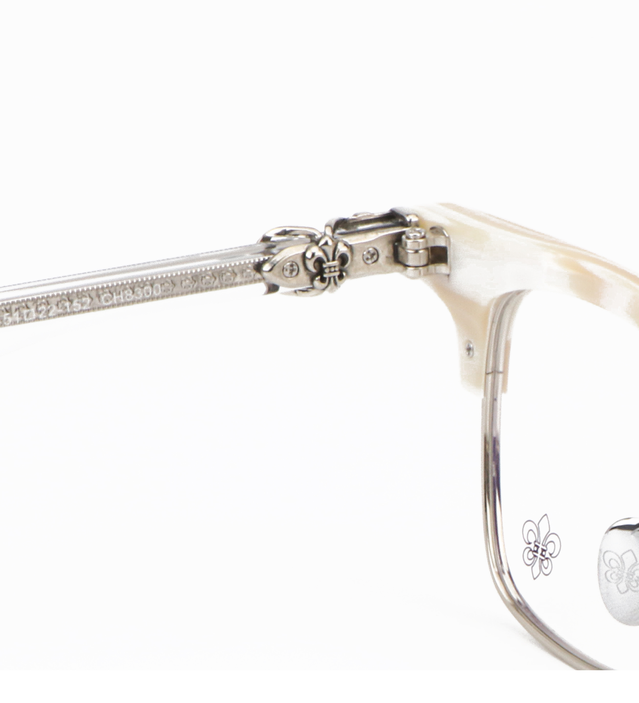 Marble White Frame Unisex Punk Style Square Semi-Rimless Marble Print Anti-Blue Light Blocking Prescription Reading Glasses