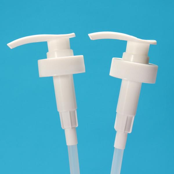 28 мм 32 мм пластиковый ванный лосьон насос Бамбук для быстрого распределения жидких продуктов