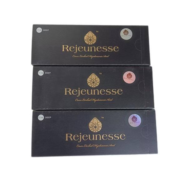 Ácido 1.1ml hialurónico de enchimento cutâneo profundo ligado transversal do enchimento do bordo de Rejeunesse