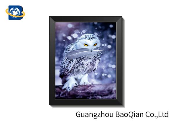 CMYK Color Plastic PP 3D Lenticular Pictures Introduction Movie Poster