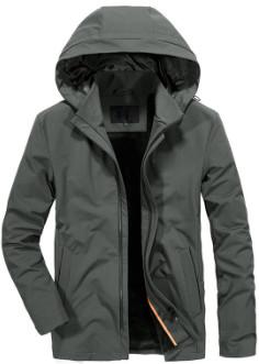 Water Resistant Taped Seam Jacket , Thin Outdoor Hooded Military Jacket