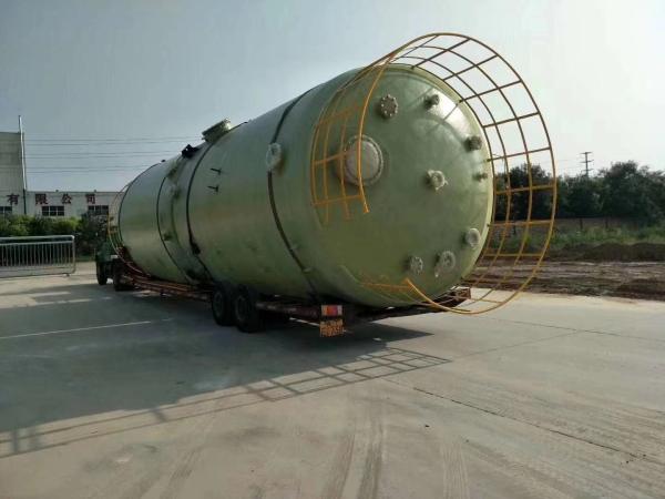 1800mm High Strength FRP Chemical Storage Tank GRP Filament Winding 3000 Gallon