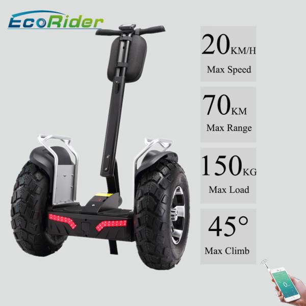 Two Wheels Drifting Self Balancing Electric Chariot Scooter Smart App Controlled By Phone