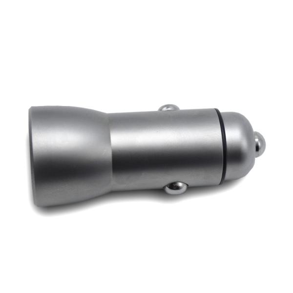 Quick Charger 3.0 Patent  aluminum Intelligent  USB Car Charger for Iphone / iPod/Ipad/Samsung  EB-UC804