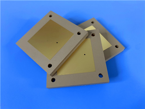 Rogers TMM3 Thermoset Microwave Laminate use to manufacture Custom 100mil 2-Layer PCB Solution
