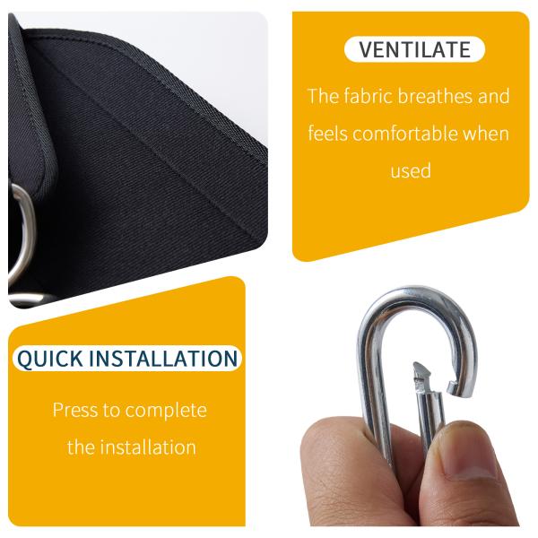 Upgraded Weightlifting Dipping Belt With Steel Chain Nylon Weight Lifting Gym Fitness Exercise Weighted Belt Pull up Deep Belt