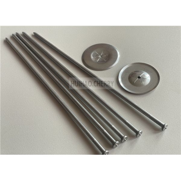 3x100mm CD Weld Pin Ms Copper Coated Used With Fiberglass Insulation Clips